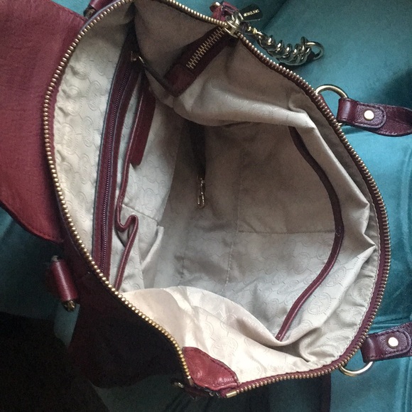 Michael Kors Purse in Buttery Soft Burgundy - Picture 3 of 8